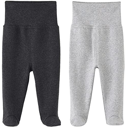 足付きロングパンツ 1
