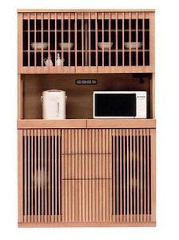 山水 OPEN型食器棚 1