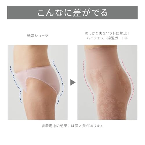 ハイウエスト綿混ガードル 7