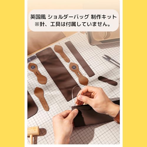 レザークラフト サッチェル ショルダーバッグ 2