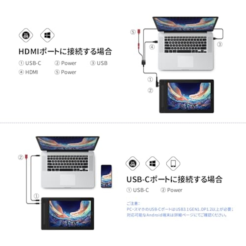Kamvas Pro 13 液晶ペンタブレット 7