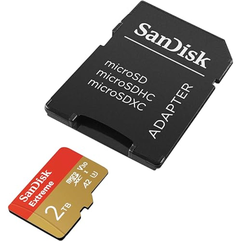 2TB microSDXCカード + SDアダプター 3