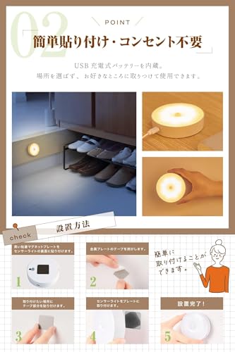 センサーライト 4
