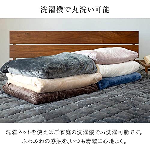 吸湿発熱ふわふわマイクロファイバー敷パッド 7