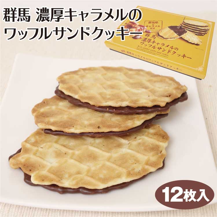 濃厚キャラメルのワッフルサンドクッキー 1