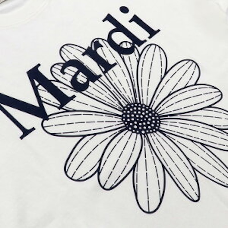 TSHIRT FLOWERMARDI 3