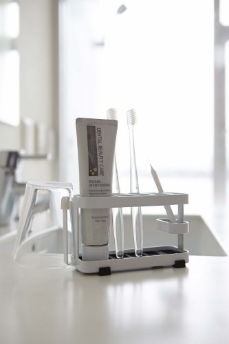 タワー トゥースブラシスタンド ワイド 4