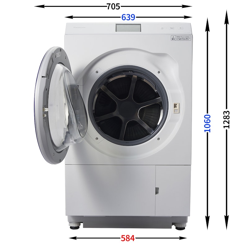 パナソニック ななめドラム洗濯乾燥機 NA-LX129BL-Wをレビュー パナソニック ななめドラム洗濯乾燥機 NA-LX129BL-Wをレビュー