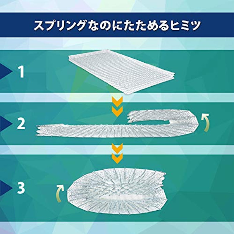 フォールドエア 三つ折り軽量マットレス 5