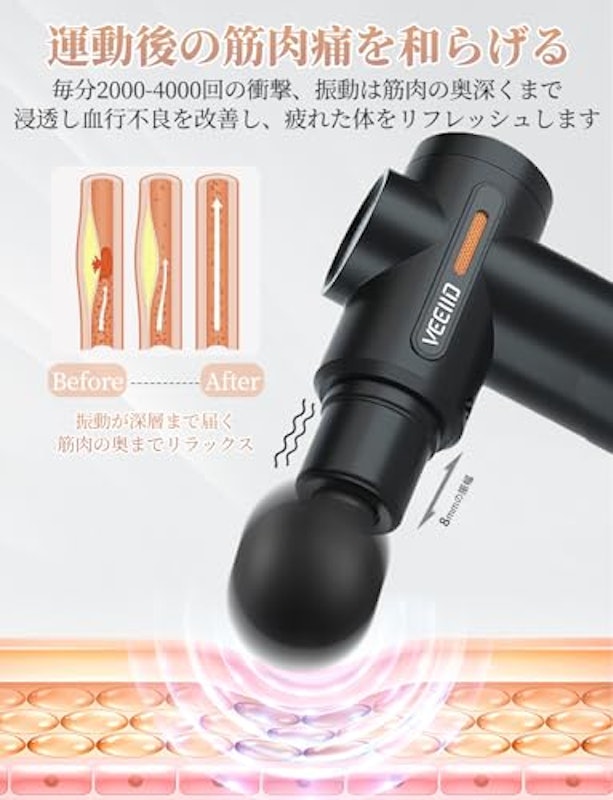 筋膜リリースガン 5
