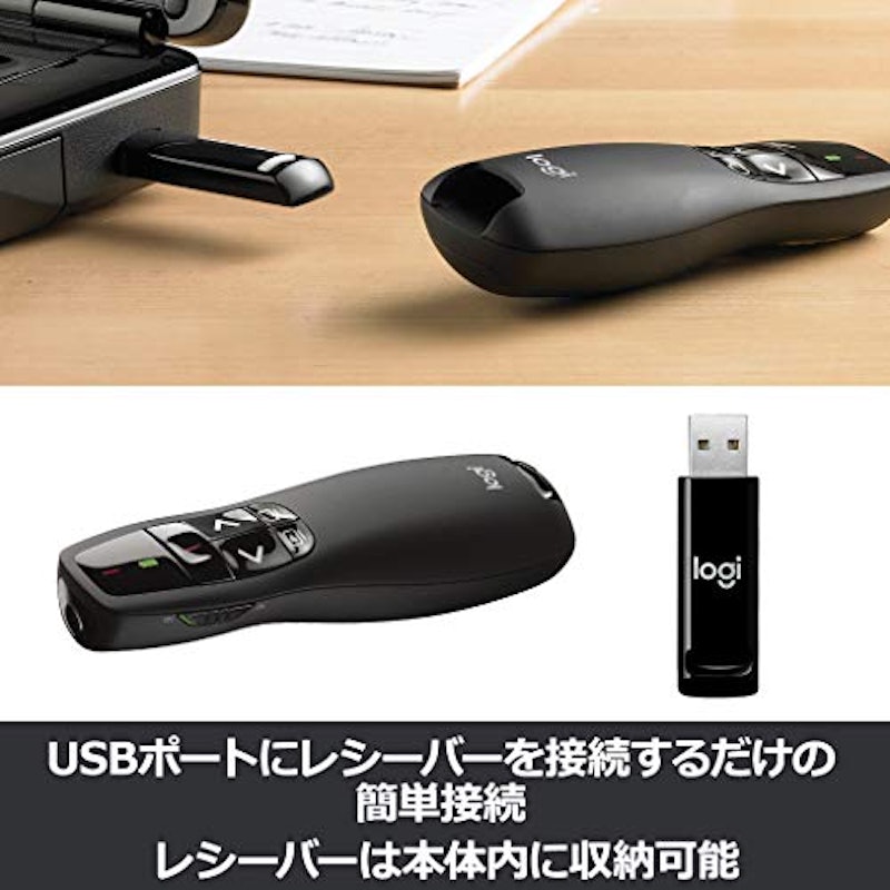 ロジクール ポインター R400f 6