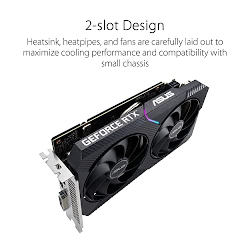 ASUS Dual GeForce RTX? 3050 V2 OC Edition 8GB GDDR6 3