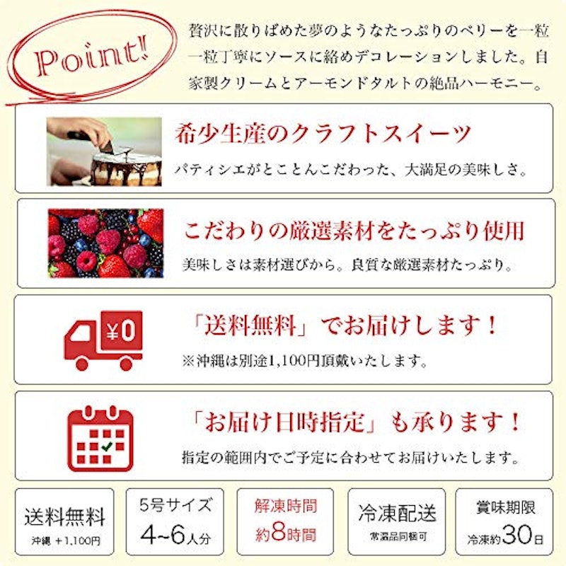 トリプルベリータルト 6