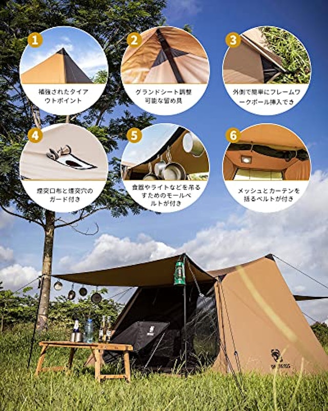 T/C SOLO HOMESTEAD Camping Tent 2