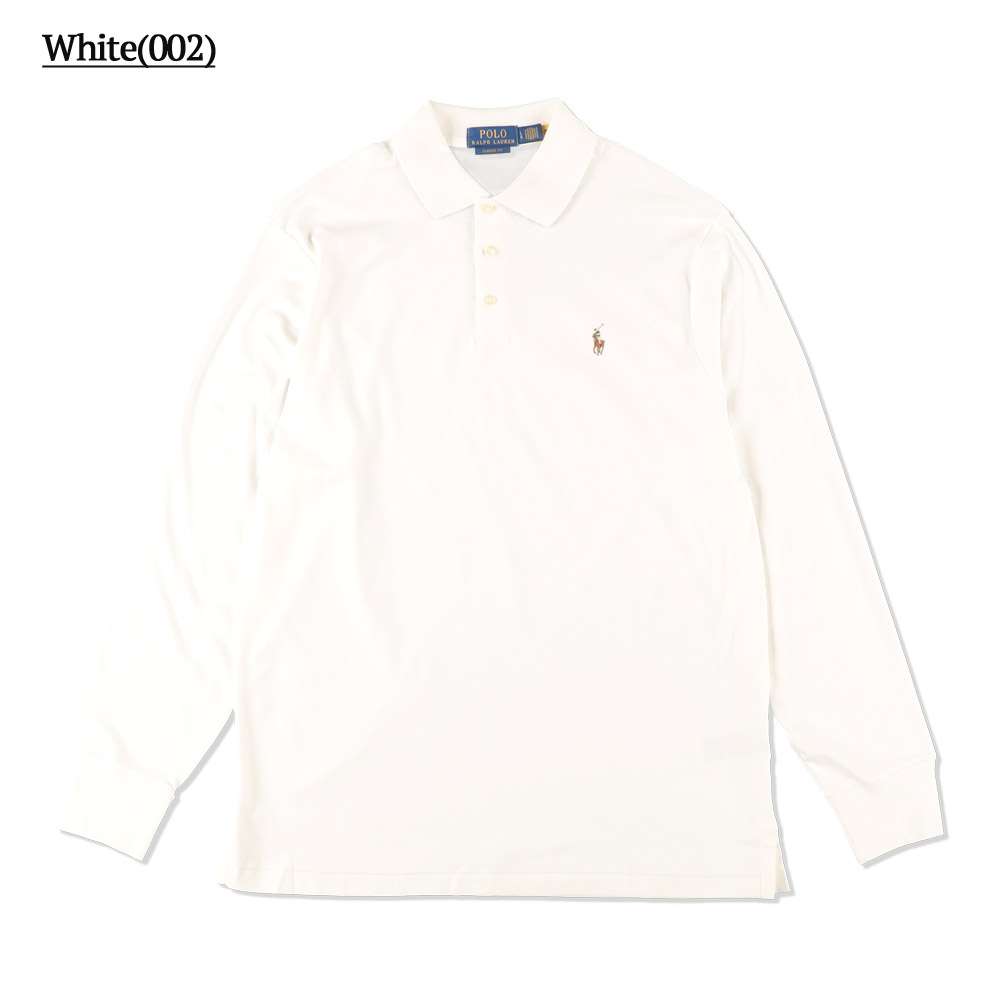 人気 POLO RALPHLAUREN ラルフローレン 長袖 ポロシャツ XL白 人気 POLO RALPHLAUREN ラルフローレン 長袖 ポロシャツ XL白 アール