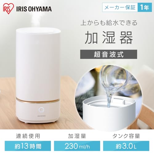 M3107-95-66】加湿器 大容量 6L 100℃高温除菌 6段階加湿