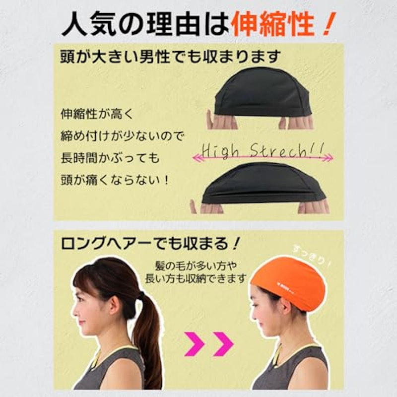 スイムキャップ 5