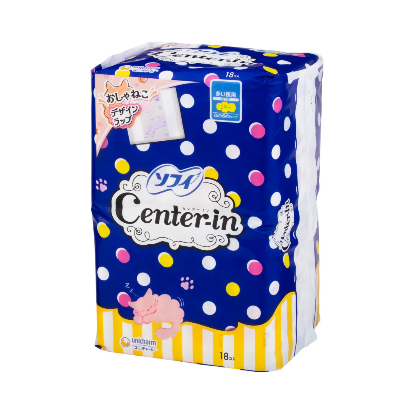 ふわふわ 多い夜用 羽つき 29cm 1
