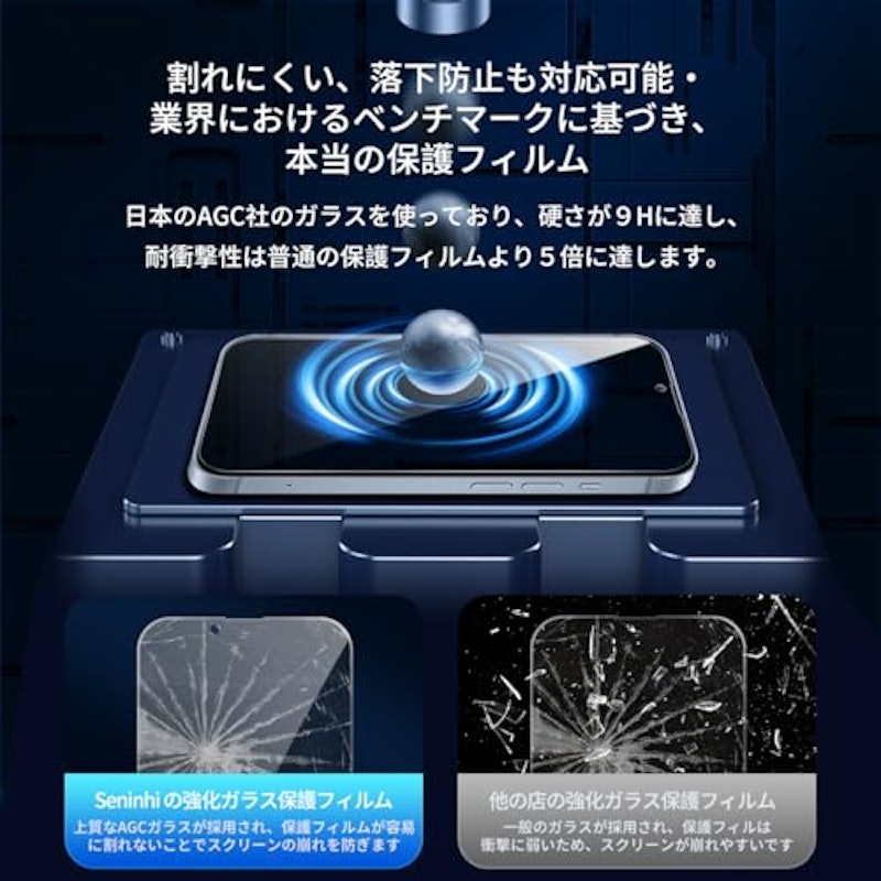 iPhone14 ガラスフィルム 7