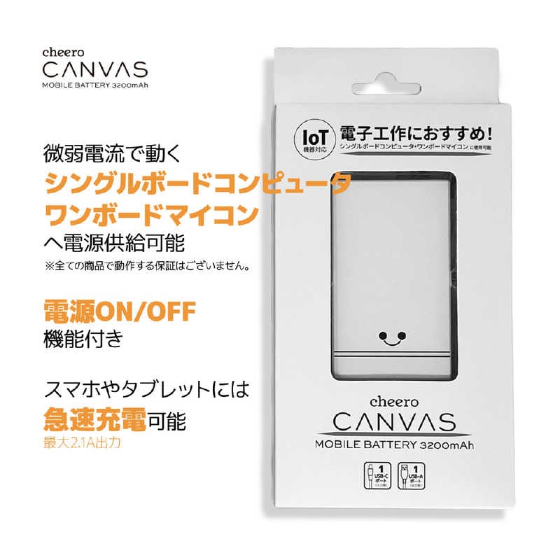 Canvas 3200mAh IoT 機器対応USB-C Ver. 4