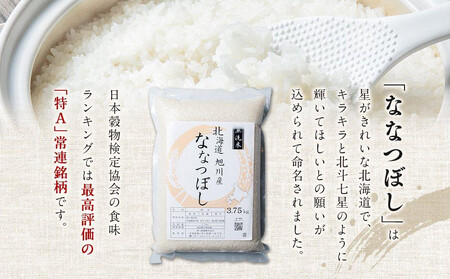 特Aランク 無洗米 旭川産ななつぼし 2