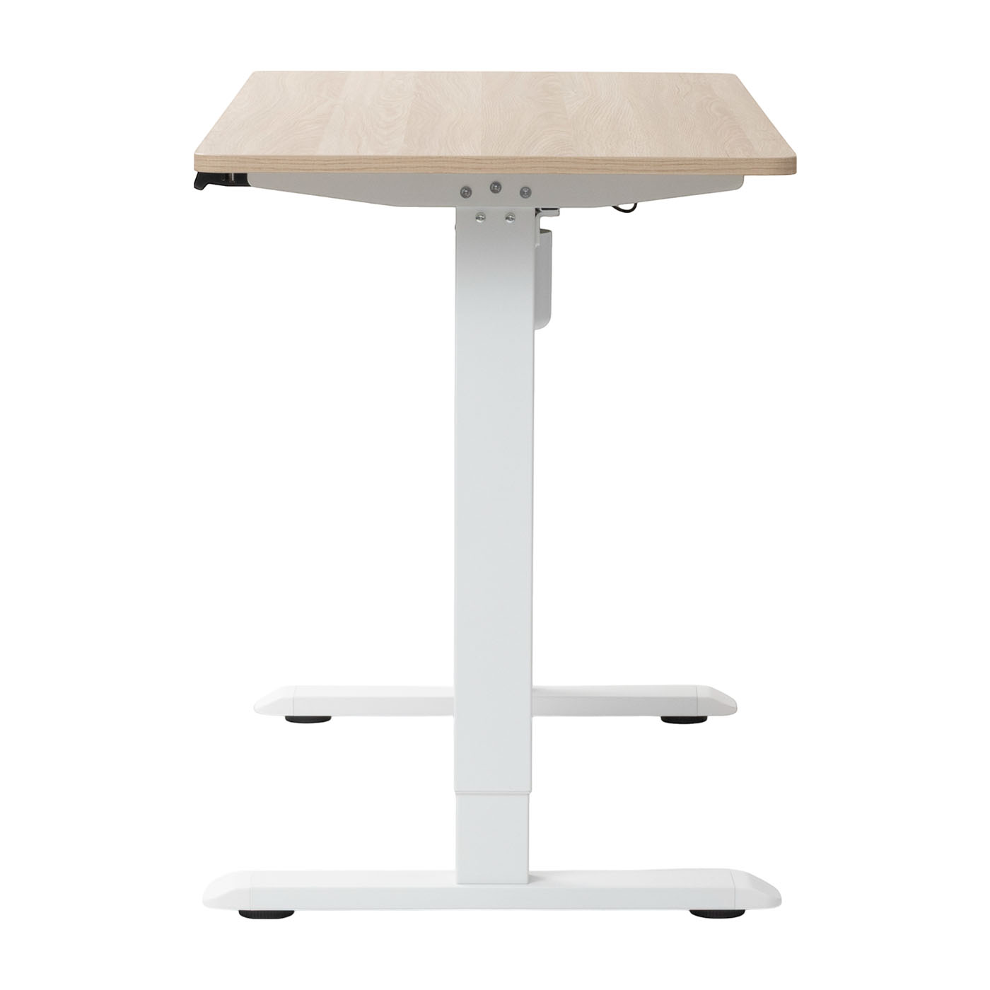 電動 昇降式デスク 衝突検知 USBコンセント付きAED-1260 WO/MWH Amazon