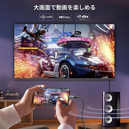 USB-C DisplayPort変換ケーブル 8