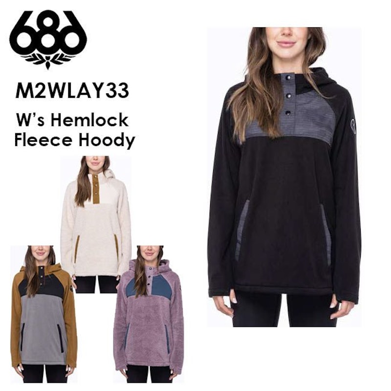 W's Hemlock Fleece Hoody 1