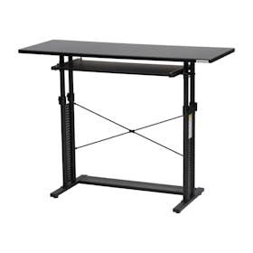 Bauhutte 昇降式デスク (70×45cm) ブラック BHD-700 ビーズ Bauhutte スタンディングデスク BHD-700を検証レビュー