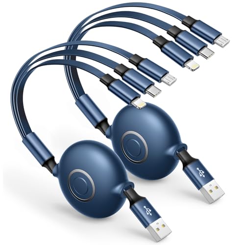充電ケーブル 3in1 巻き取り式 1