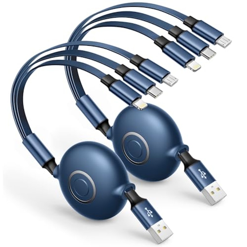 充電ケーブル 3in1 巻き取り式 1