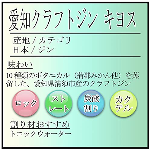 愛知クラフトジン キヨス 5