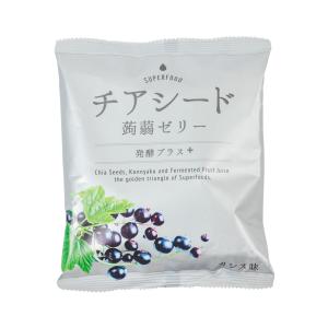 チアシード蒟蒻ゼリー 発酵プラス カシス味 1