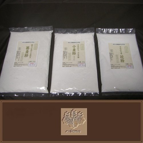 そば打ち道具 M判そば粉セット 2