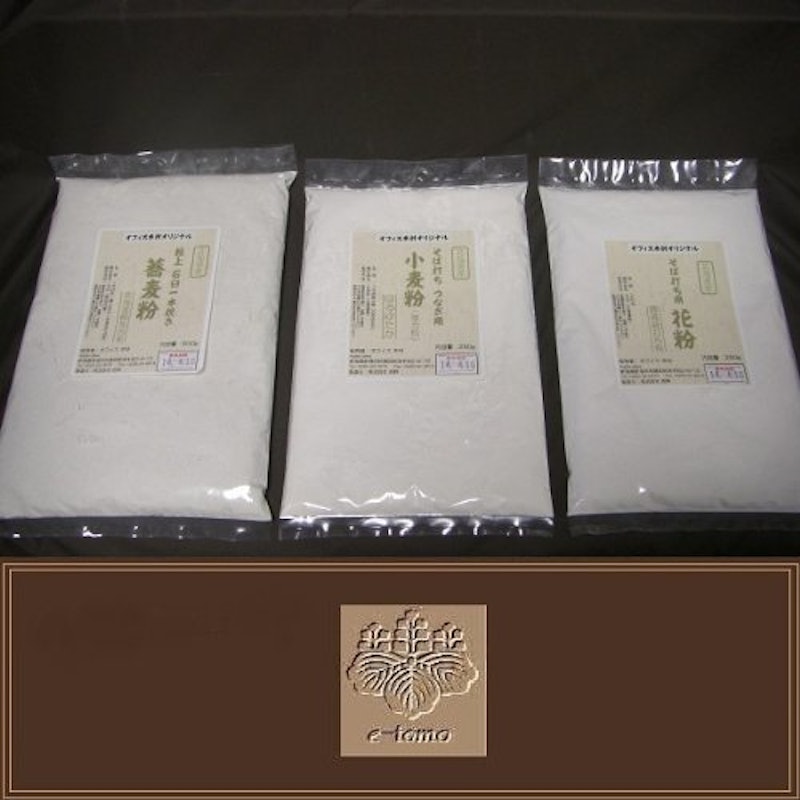 そば打ち道具 M判そば粉セット 2