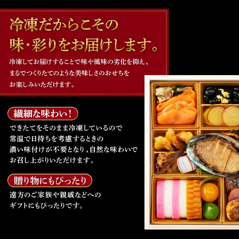 北陸おせち一段重 6