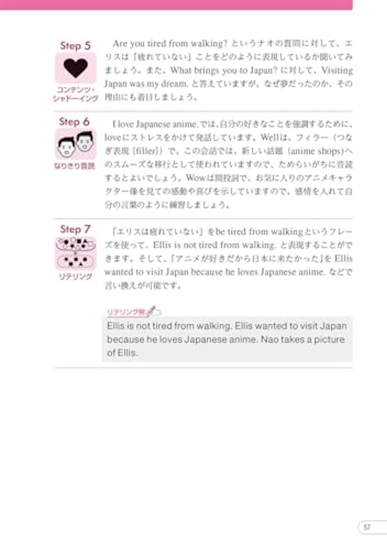 話すための進化系英語シャドーイング 5