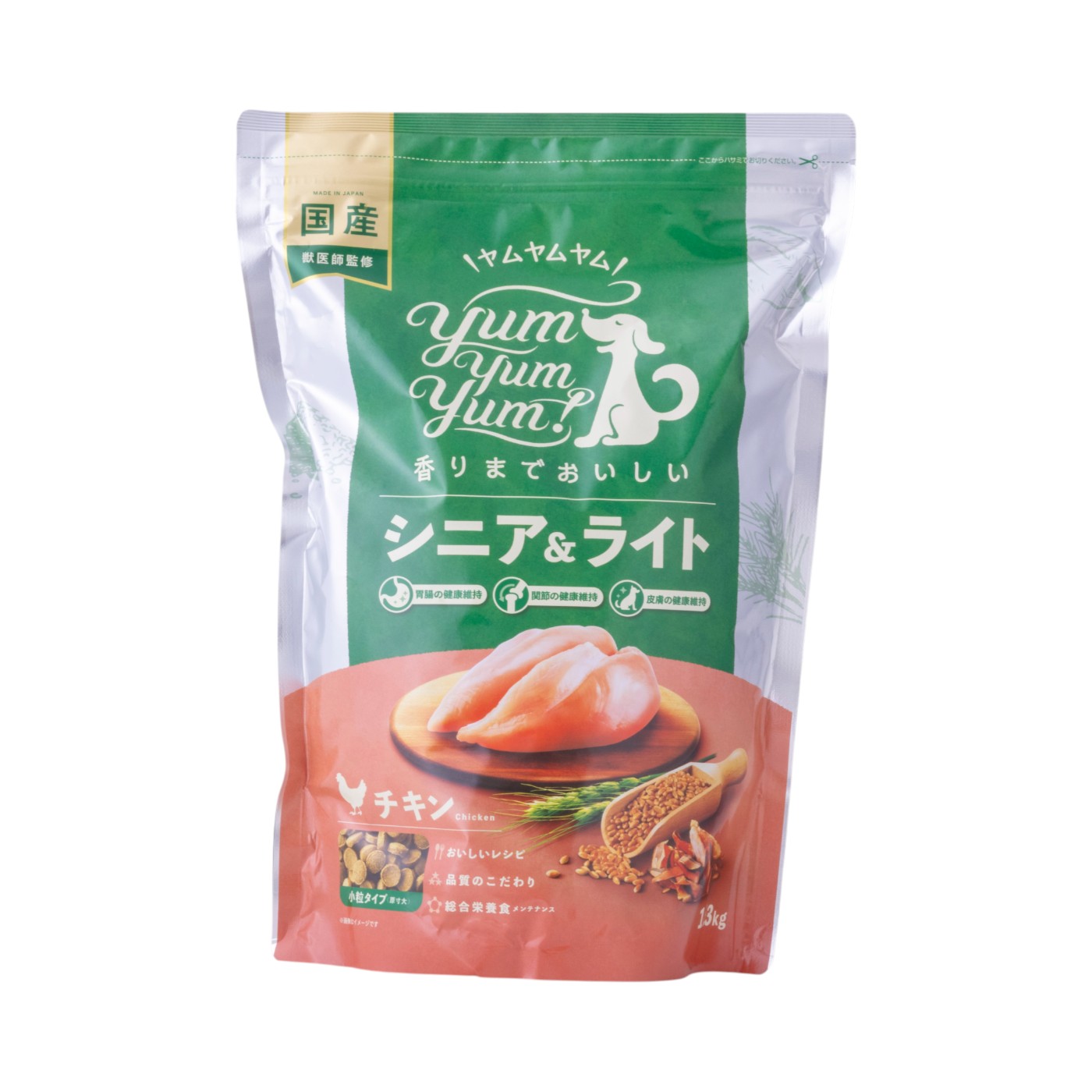 シニア&ライト チキン ドライタイプ 1