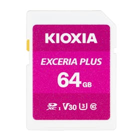 KIOXIA EXCERIA PLUS SDXC UHS-I メモリカード KSDH-A064Gをレビュー 