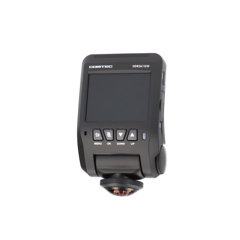 COMTEC HDR361GW 360°＋リアカメラ ドライブレコーダー