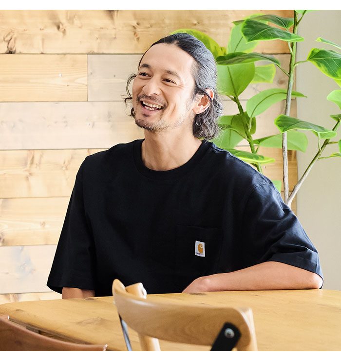 ルーズフィット ヘビーウェイト ポケットTシャツ 3