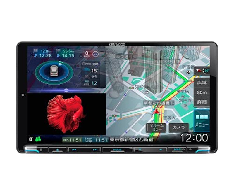 彩速ナビ 9V型 1