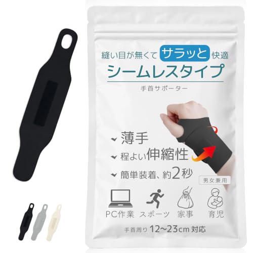 手首サポーター 1