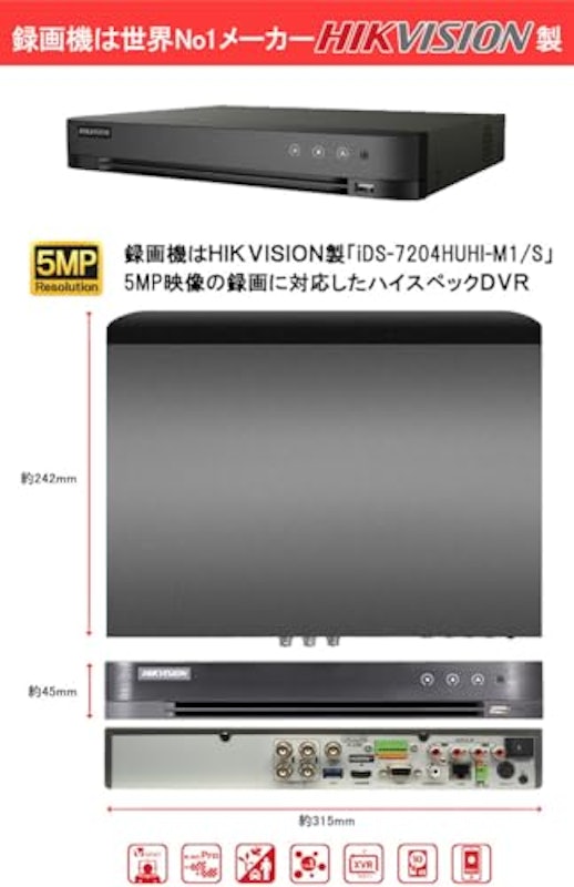 防犯カメラセット 2