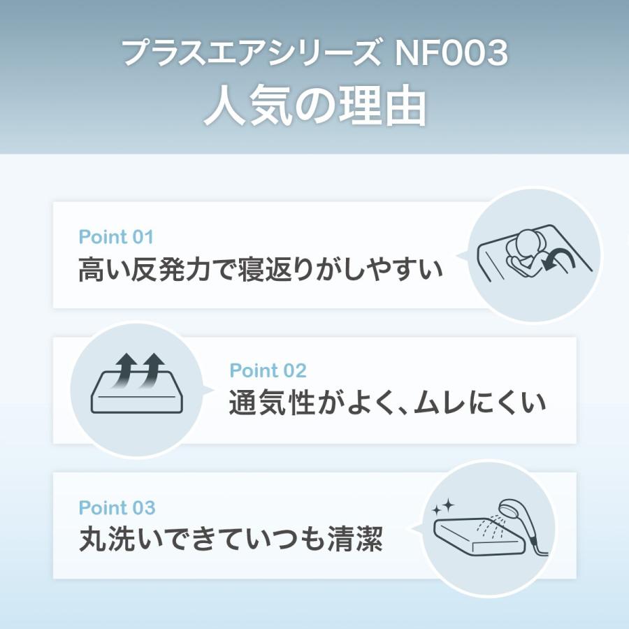 通気性の良い高反発クイーンマットレス 3