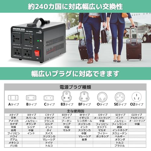 圧器 降圧・昇圧兼用型トランス 5