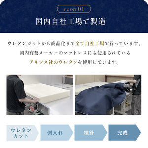 マットレス ハード シングル 体圧分散 心寝 2