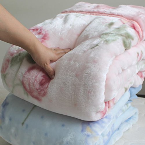 衿付き2枚合わせふっくら毛布 3