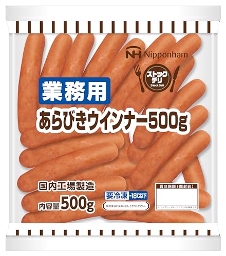 あらびきウインナー500g 1