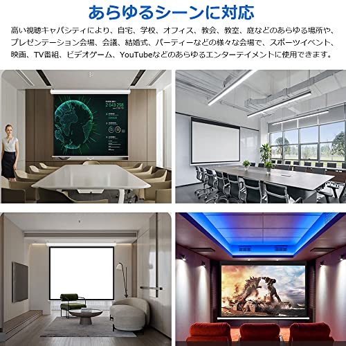 プロジェクタースクリーン ロール式 4
